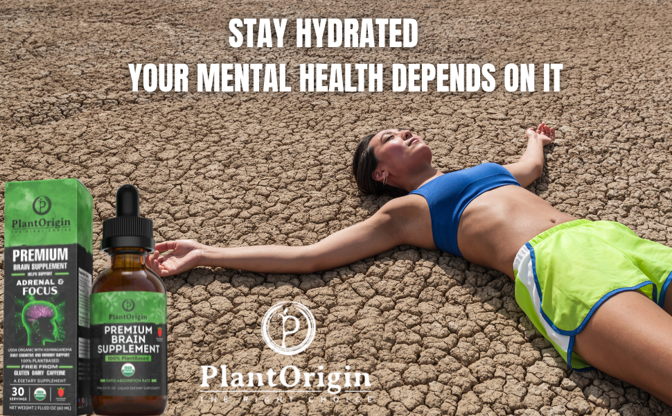 Stay hydrated and opt for a natural plant-based, Vegan & USDA certified organic nootropic for brain health. Amazon.com, plantorigin.com, Mental Health Awareness, Brain Health, #Neuroscience #WorkplaceWellness , Nootropics, Memory Enhancement, Cognitive Support, Focus & Concentration, Mental Clarity,  sleep, Stress management, anxiety relief, Cortisol reduction, Sharp focus, adaptogen, nervous system recovery, Natural Brain Boosters, #EmotionalIntelligence , Organic Nootropics, Vegan Brain Supplement, #Neurohack, Organic nootropics for focus, Plant based brain health supplements, Vegan supplements for mental clarity, Natural cognitive enhancers, Ashwagandha for brain health, Ginkgo biloba memory support, Ginseng cognitive supplement, Brain supplement for students, Brain health supplements for seniors, USA certified organic brain supplements, Best supplements for cognitive performance, Vegan memory enhancement supplements, Supplements to improve mental focus, Natural remedies for brain fog, Brain supplements with ashwagandha and ginkgo biloba, memory, Amazon.com. plantorigin.com

