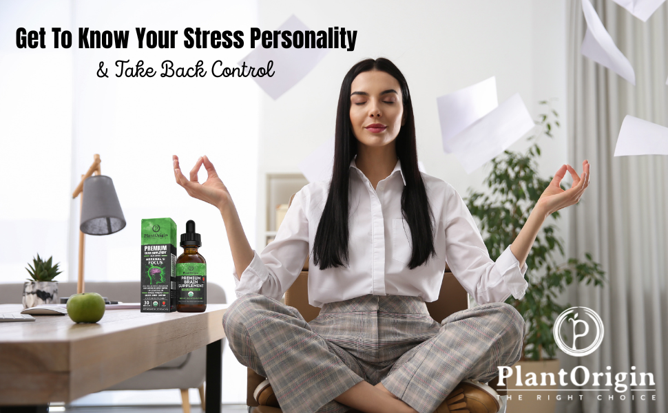 manage your stress by knowing your stress personality. your stress personality will reveal how to manage stress.
Amazon.com, plantorigin.com, leadership, adaptogens, Mental Health Awareness, Brain Health, #Neuroscience #WorkplaceWellness , Nootropics, Memory Enhancement, Cognitive Support, Focus & Concentration, Mental Clarity,  sleep, Stress management, anxiety relief, Cortisol reduction, Sharp focus, adaptogen, nervous system recovery, Natural Brain Boosters, #EmotionalIntelligence , Organic Nootropics, Vegan Brain Supplement, #Neurohack, Organic nootropics for focus, Plant based brain health supplements, Vegan supplements for mental clarity, Natural cognitive enhancers, Ashwagandha for brain health, Ginkgo biloba memory support, Ginseng cognitive supplement, Brain supplement for students, Brain health supplements for seniors, USA certified organic brain supplements, Best supplements for cognitive performance, Vegan memory enhancement supplements, Supplements to improve mental focus, Natural remedies for brain fog, Brain supplements with ashwagandha and ginkgo biloba, memory, Amazon.com. plantorigin.com


